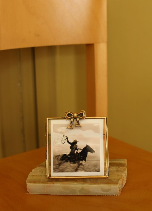 Doing Goods Bowie Bow polaroid fotolijst - voorkant 4 brons