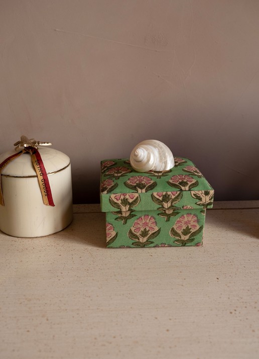 Doing Goods Emma doos set van 2 - detail 5 groen