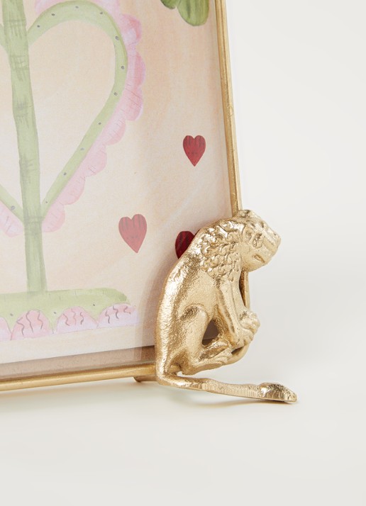 Doing Goods Heritage Lion large fotolijst - detail goud