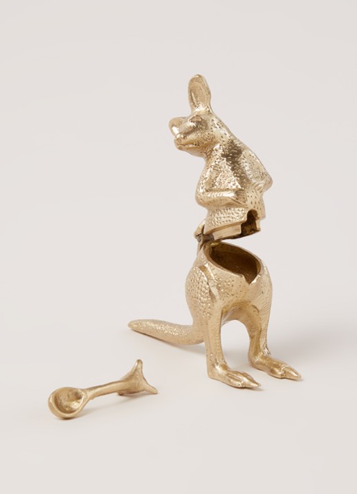 Doing Goods Kate Kangaroo kruidenpotje - detail 3 goud