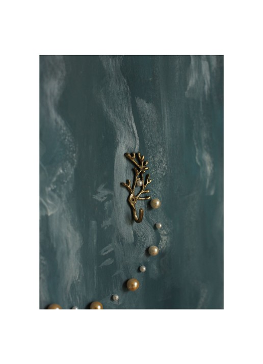 Doing Goods Marie Coral wandhaak set van 2 - detail 4 goud