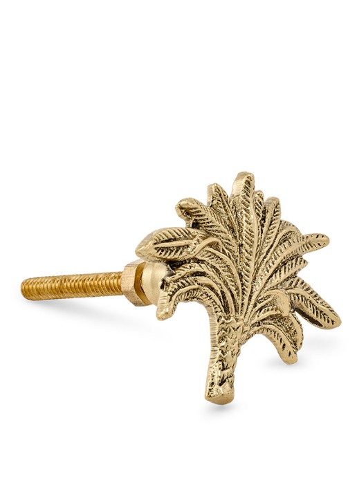 Doing Goods Marlin Palm knop - achterkant 4 brons