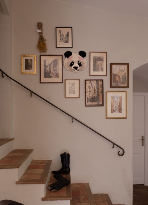 Doing Goods Plumpy Panda wandkleed - achterkant 3 wit