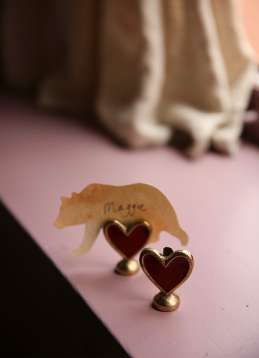 Doing Goods Pyar Heart fotohouder - voorkant 2 rood