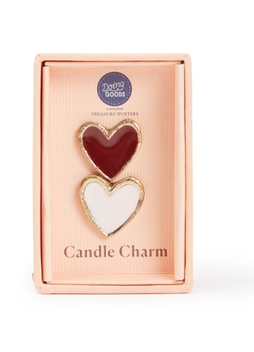 Doing Goods Pyar Heart kaarsenpin set van 2