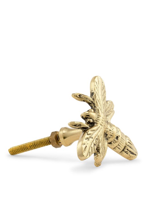Doing Goods Queen Bee knop - achterkant brons