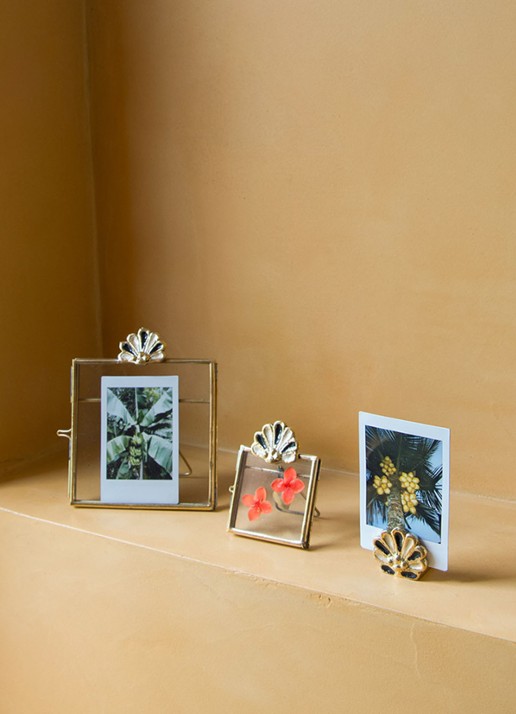 Doing Goods Rosie Roset mini fotolijst - voorkant 2 goud
