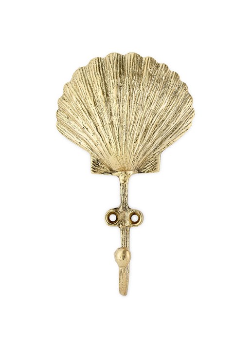 Doing Goods Scarlett Schelp wandhaak  - achterkant 3 goud