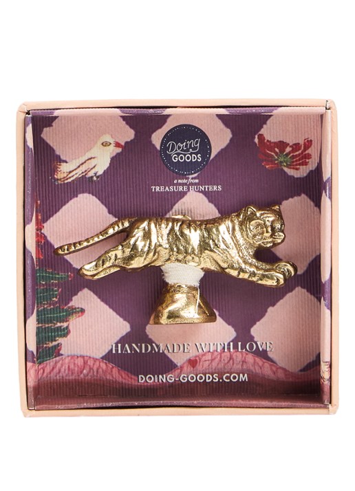 Doing Goods Tyler Tiger fotohouder - voorkant goud