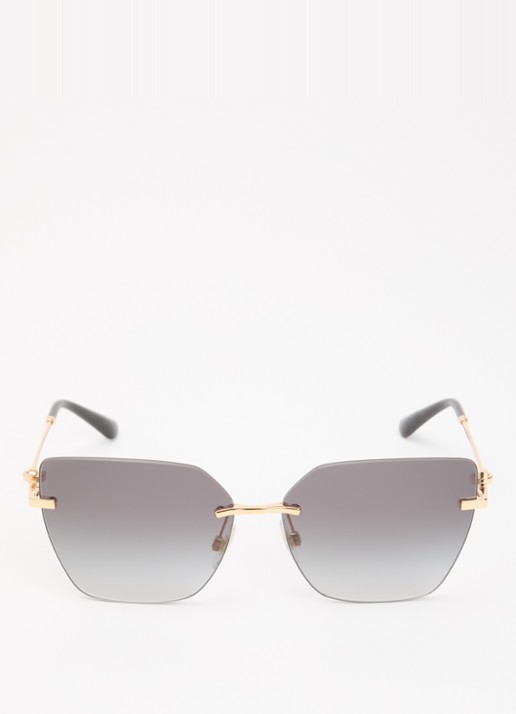 Dolce & Gabbana Butterfly zonnebril DG2321 - detail 2 goud