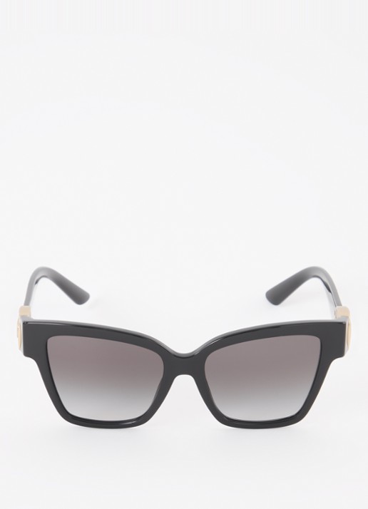 Dolce & Gabbana Butterfly zonnebril DG4470 - detail 3 zwart