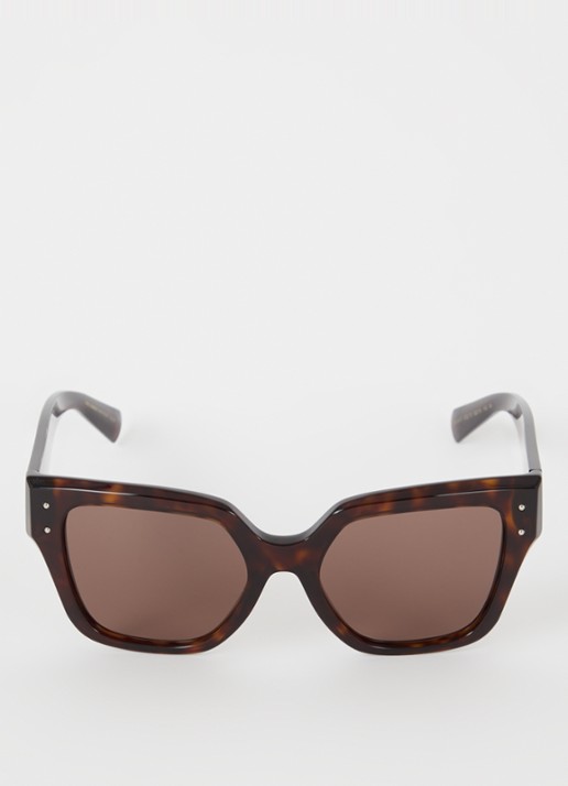 Dolce & Gabbana Butterfly zonnebril DG4471 - detail bruin