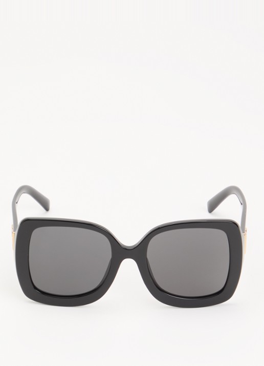 Dolce & Gabbana Butterfly zonnebril DG4513 - detail 2 zwart