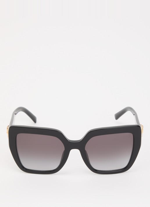 Dolce & Gabbana Butterfly zonnebril DG4538 - detail 2 zwart
