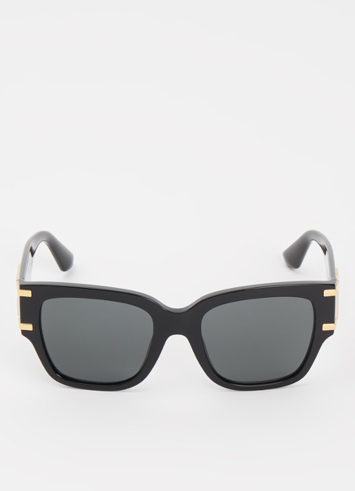 Dolce & Gabbana Butterfly zonnebril DG4563 - detail zwart