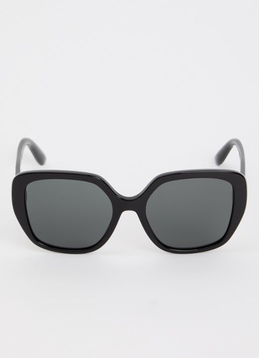 Dolce & Gabbana Butterfly zonnebril DG4569 - detail zwart
