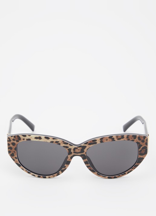 Dolce & Gabbana Cat Eye zonnebril DG 4514 - detail bruin