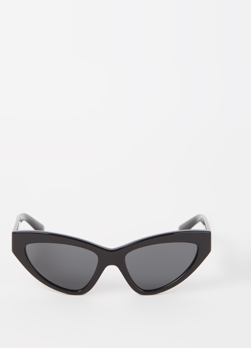 Dolce & Gabbana Cat Eye zonnebril DG4439  - detail zwart