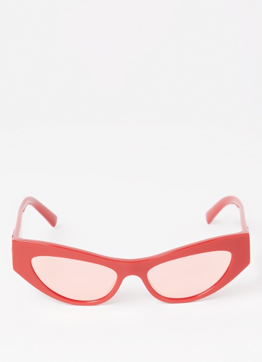 Dolce & Gabbana Cat Eye zonnebril DG4450  - detail 3 rood
