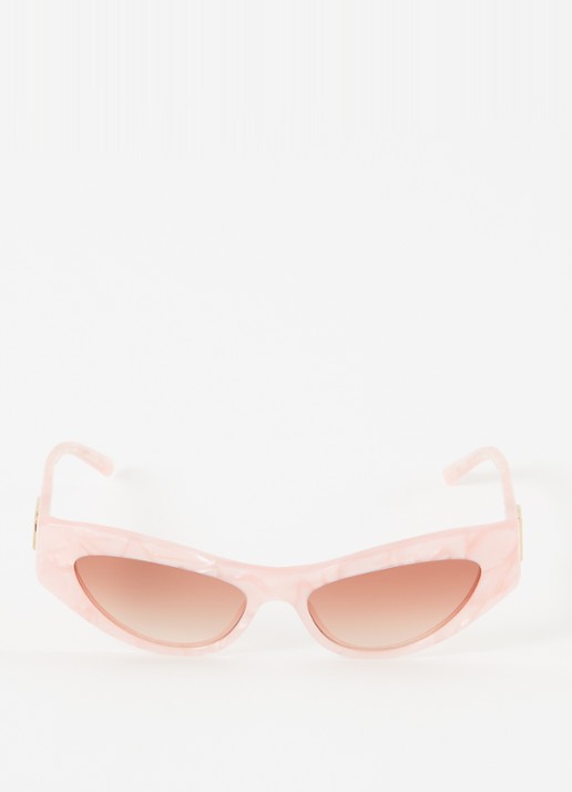 Dolce & Gabbana Cat Eye zonnebril DG4450 - detail 3 roze