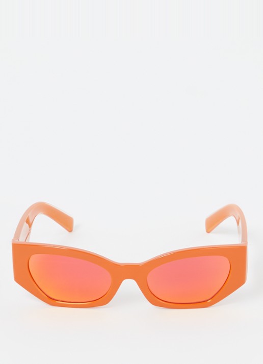 Dolce & Gabbana Cat Eye zonnebril DX6003 - detail 2 oranje
