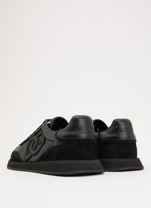 Dolce & Gabbana Cushion sneaker van kalfsleer - achterkant 3 zwart