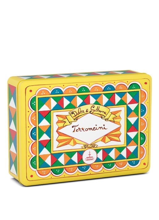 Dolce & Gabbana Fiasconaro assortiment mini nougat 250 gram - voorkant beige