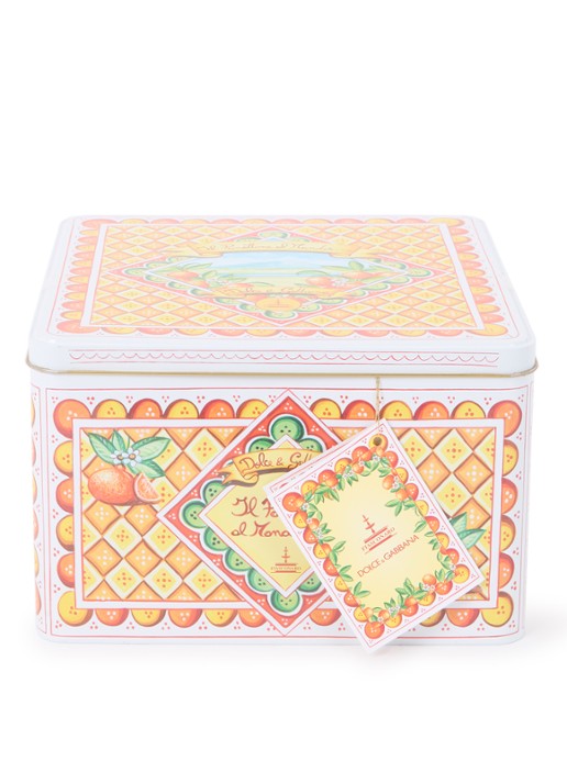 Dolce & Gabbana Mandarino Di Sicilia panettone met gekonfijte mandarijnen 1kg