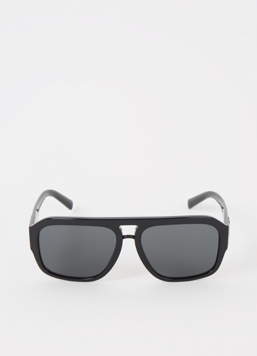 Dolce & Gabbana Piloten zonnebril DG4403 - voorkant 4 zwart