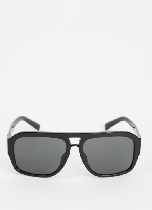 Dolce & Gabbana Piloten zonnebril DG4403F - detail 2 zwart