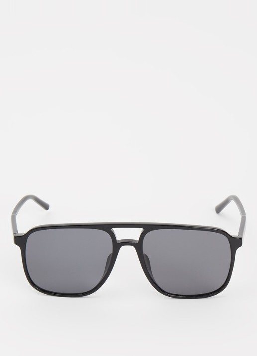 Dolce & Gabbana Piloten zonnebril DG4423F - detail zwart