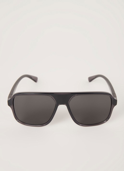 Dolce & Gabbana Piloten zonnebril DG6134 - voorkant 2 zwart