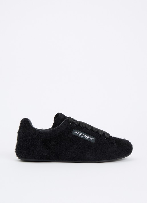 Dolce & Gabbana Portofino Soft sneaker van kalfssuède