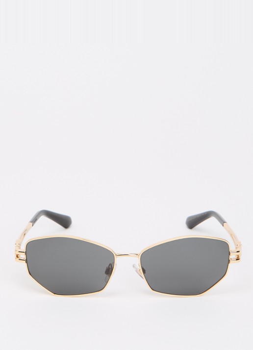 Dolce & Gabbana Retro zonnebril DG2338 - detail goud