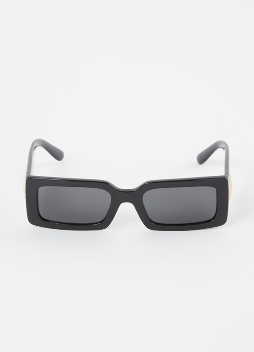 Dolce & Gabbana Retro zonnebril DG4416  - voorkant 2 zwart