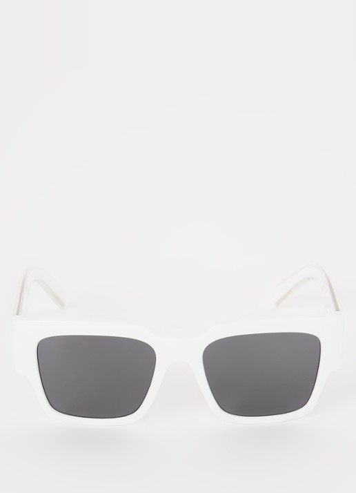 Dolce & Gabbana Retro zonnebril DG6184 - detail wit