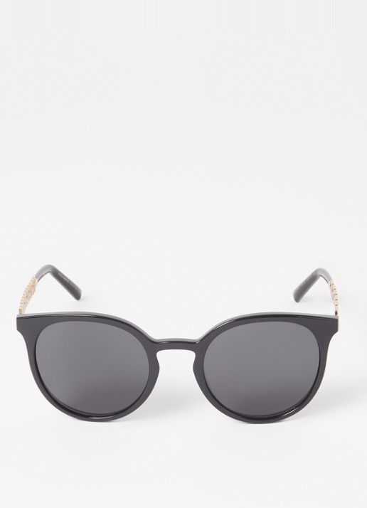 Dolce & Gabbana Retro zonnebril DG6189U  - detail zwart