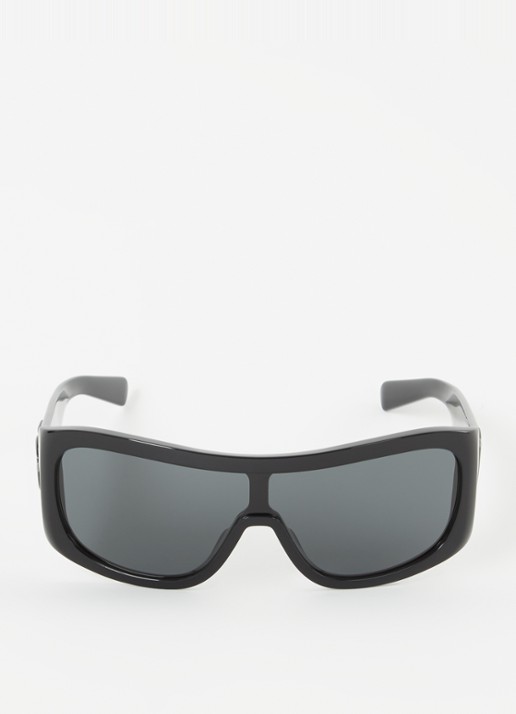 Dolce & Gabbana Shield zonnebril DG4454   - detail zwart