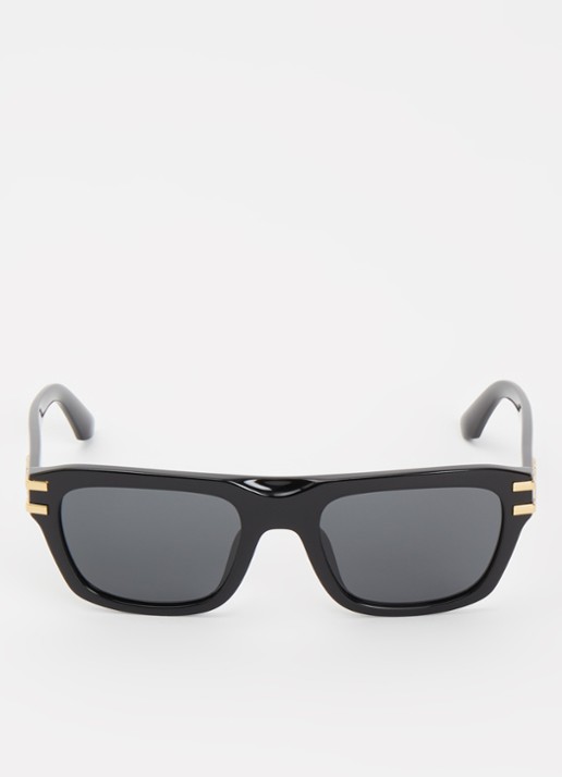 Dolce & Gabbana Wayfarer zonnebril DG4496 - detail zwart
