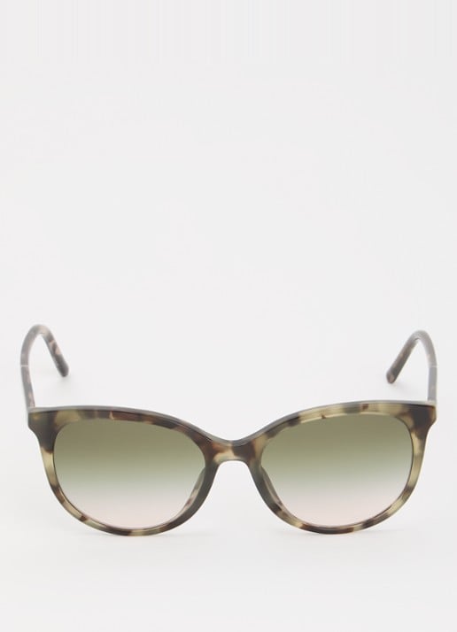 Dolce & Gabbana Wayfarer zonnebril DG4540 - detail lichtbruin