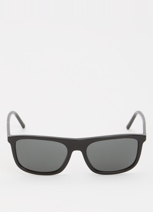 Dolce & Gabbana Wayfarer zonnebril DG4542 - detail donkergrijs