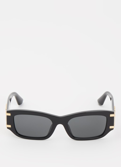 Dolce & Gabbana Wayfarer zonnebril DG4564 - detail zwart