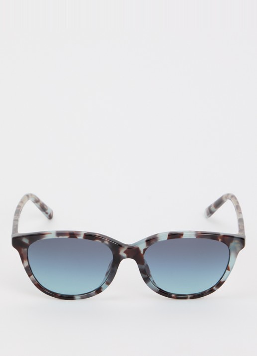 Dolce & Gabbana Wayfarer zonnebril DX4010 - detail donkerbruin