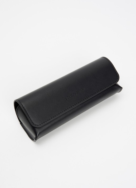 Dolce & Gabbana Wayfarer zonnebril gepolariseerd DG4566 - detail 3 bruin