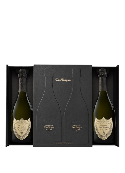 Dom Pérignon Duo Vintage 2017 + 2018 champagne 2 x 75 cl - achterkant 3 undefined