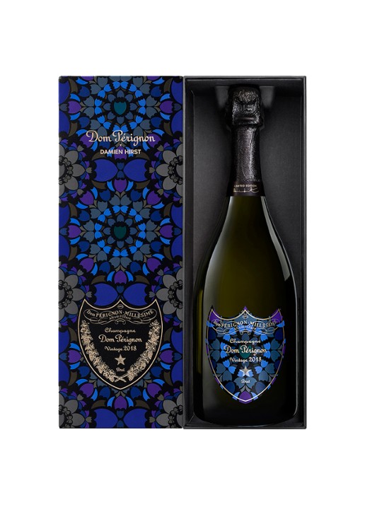 Dom Pérignon GB x Damien Hirst Vintage 2018 champagne 75 cl - achterkant 2 undefined
