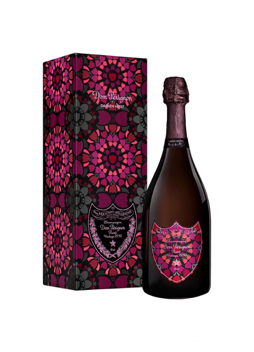 Dom Pérignon GB x Damien Hirst Vintage Rose 2010 champagne 75 cl