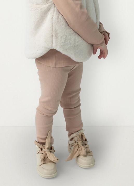 Donsje Amsterdam Affy Leggings - voorkant 5 zalmroze