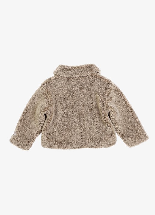 Donsje Amsterdam Bento jack van teddy - achterkant 2 taupe