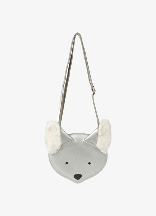 Donsje Amsterdam Britta crossbody  - achterkant zilver